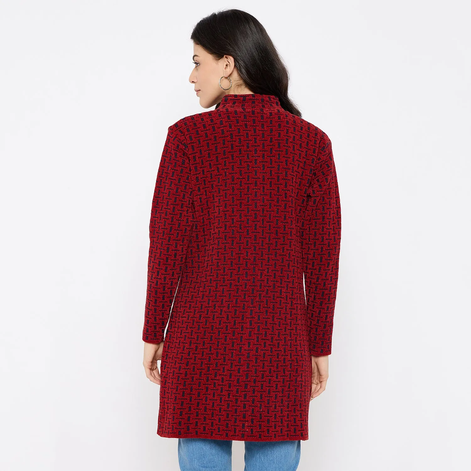 Duke Stardust Women Full Sleeve Long Sweater (SDS1277)
