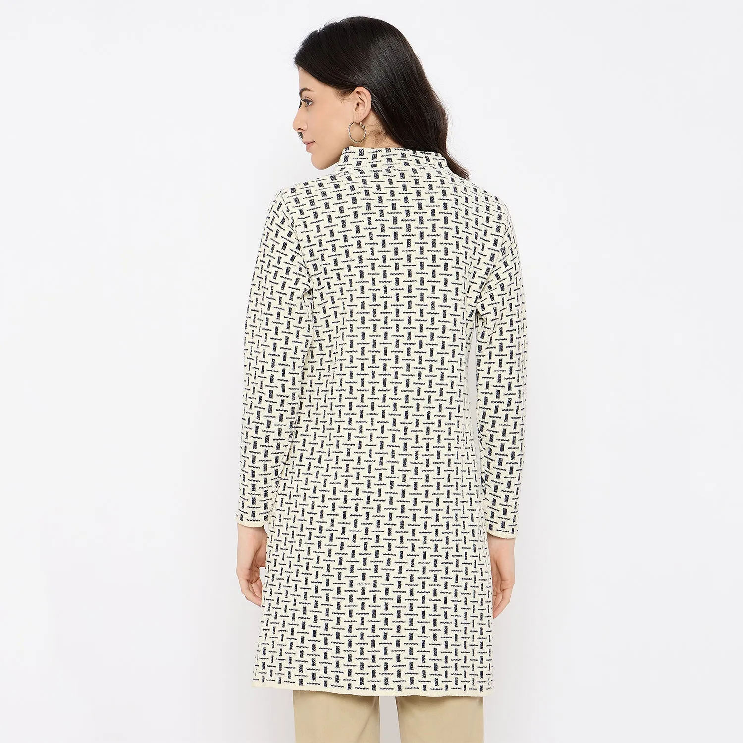 Duke Stardust Women Full Sleeve Long Sweater (SDS1277)
