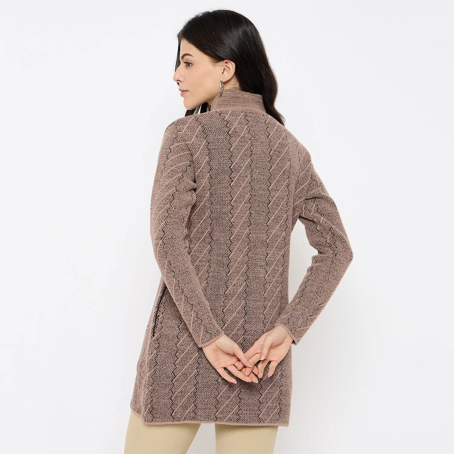 Duke Stardust Women Full Sleeve Long Sweater (SDS1360)