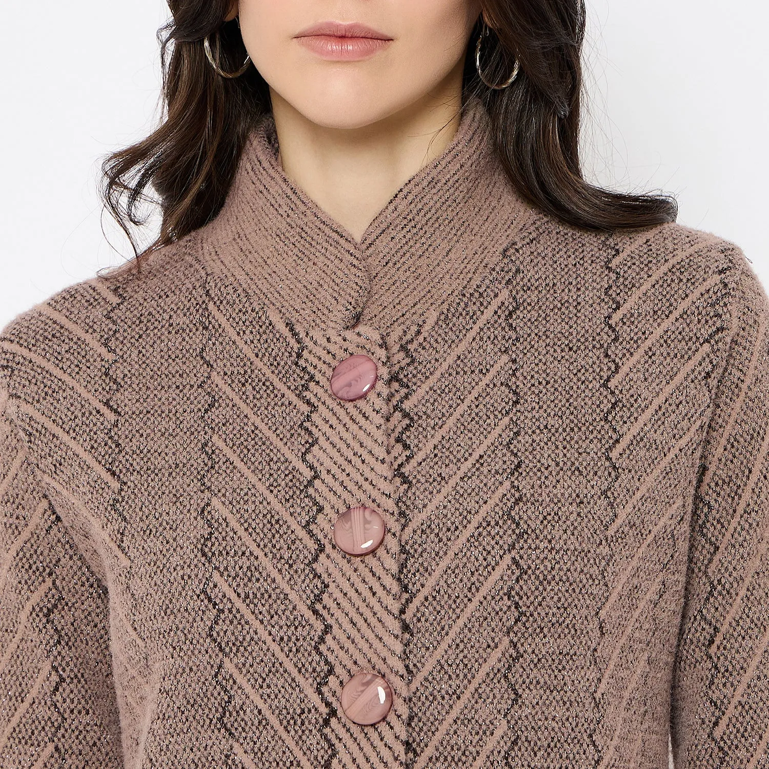 Duke Stardust Women Full Sleeve Long Sweater (SDS1360)