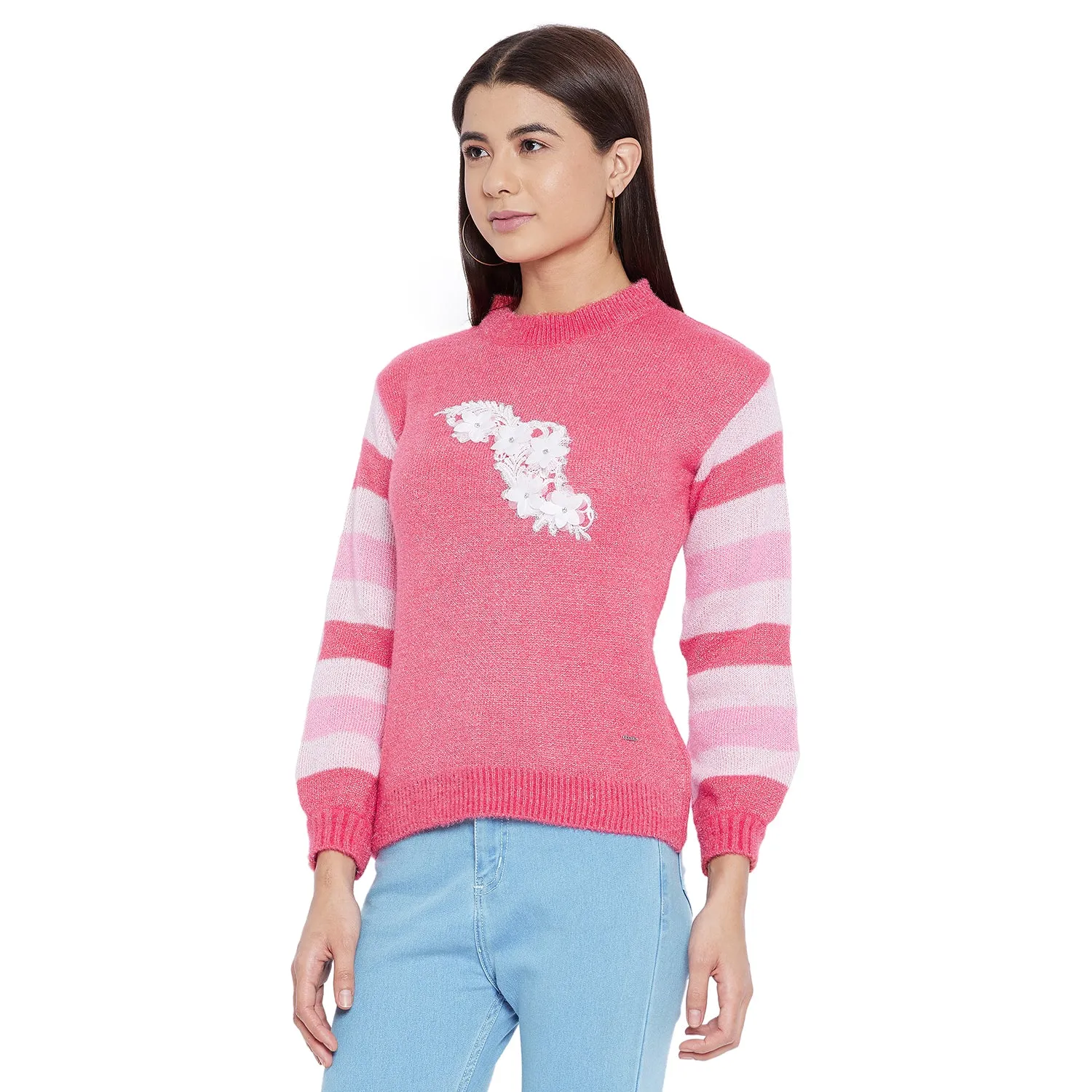 Duke Stardust Women Full Sleeve Round Neck Pullover (SDS929)