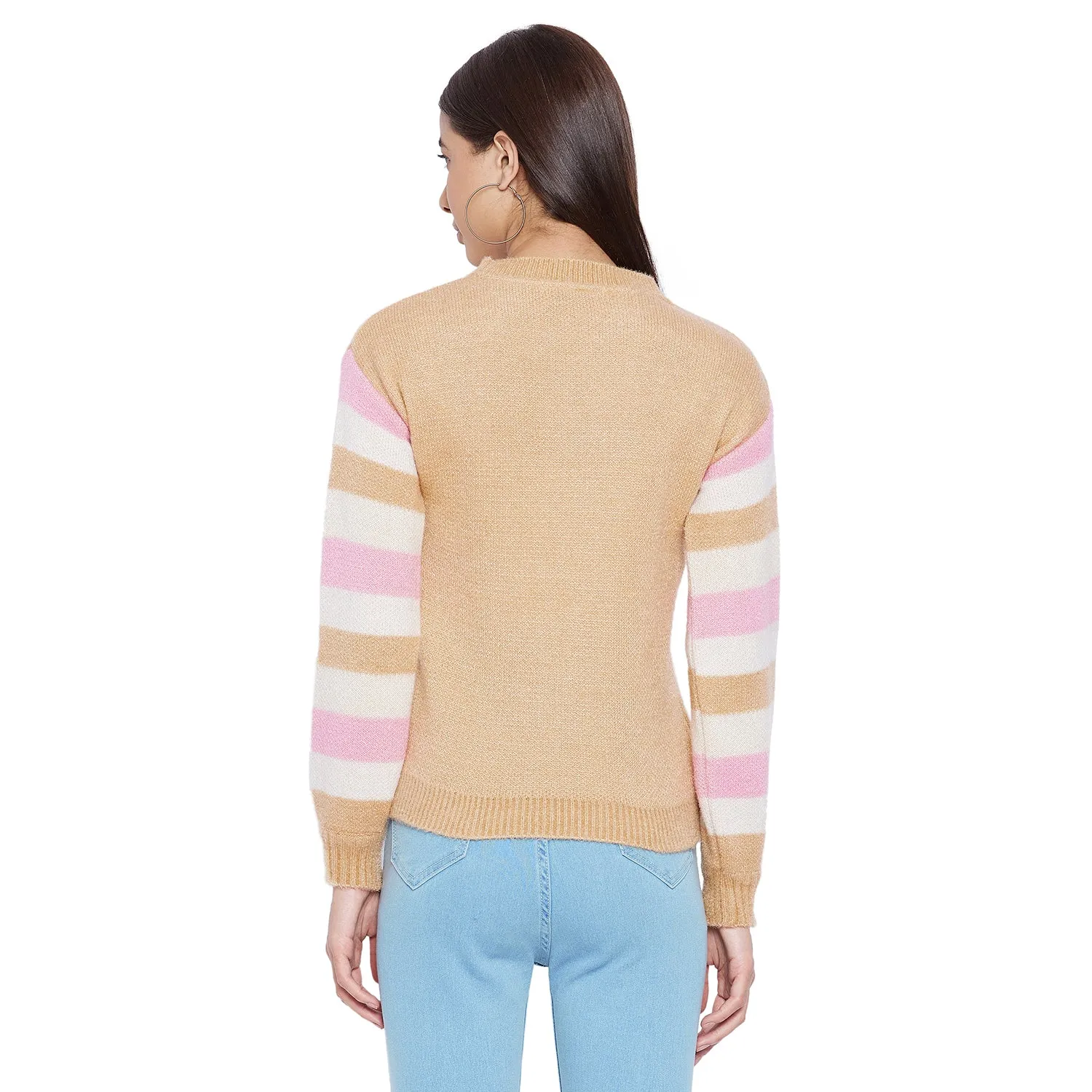 Duke Stardust Women Full Sleeve Round Neck Pullover (SDS929)