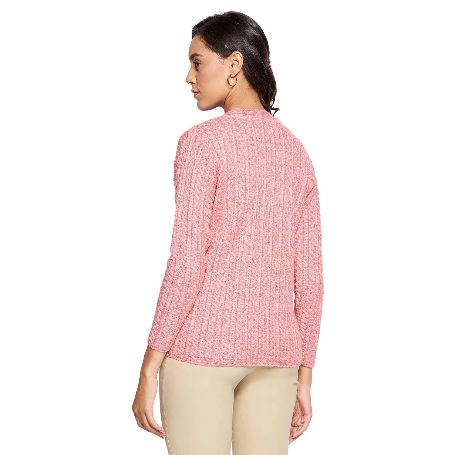 Duke Stardust Women Full sleeve V Neck Cardigan (SDS9727)