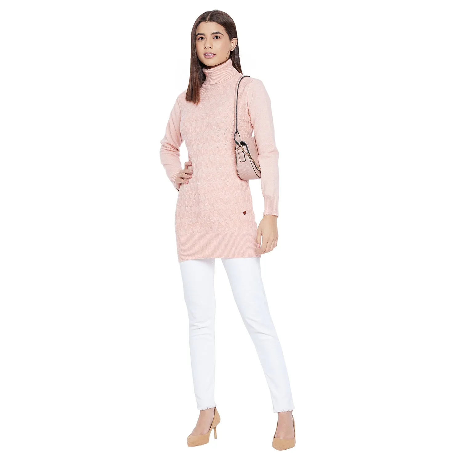 Duke Stardust Women Full Sleeve Woven Sweater (SDS976)