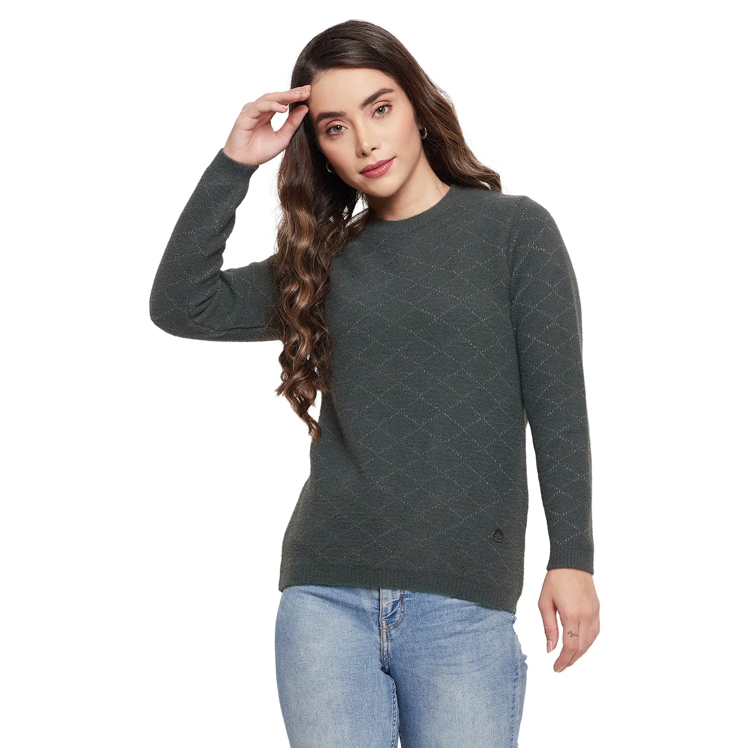 Duke Stardust Women Round Neck Pullover (SDS996)