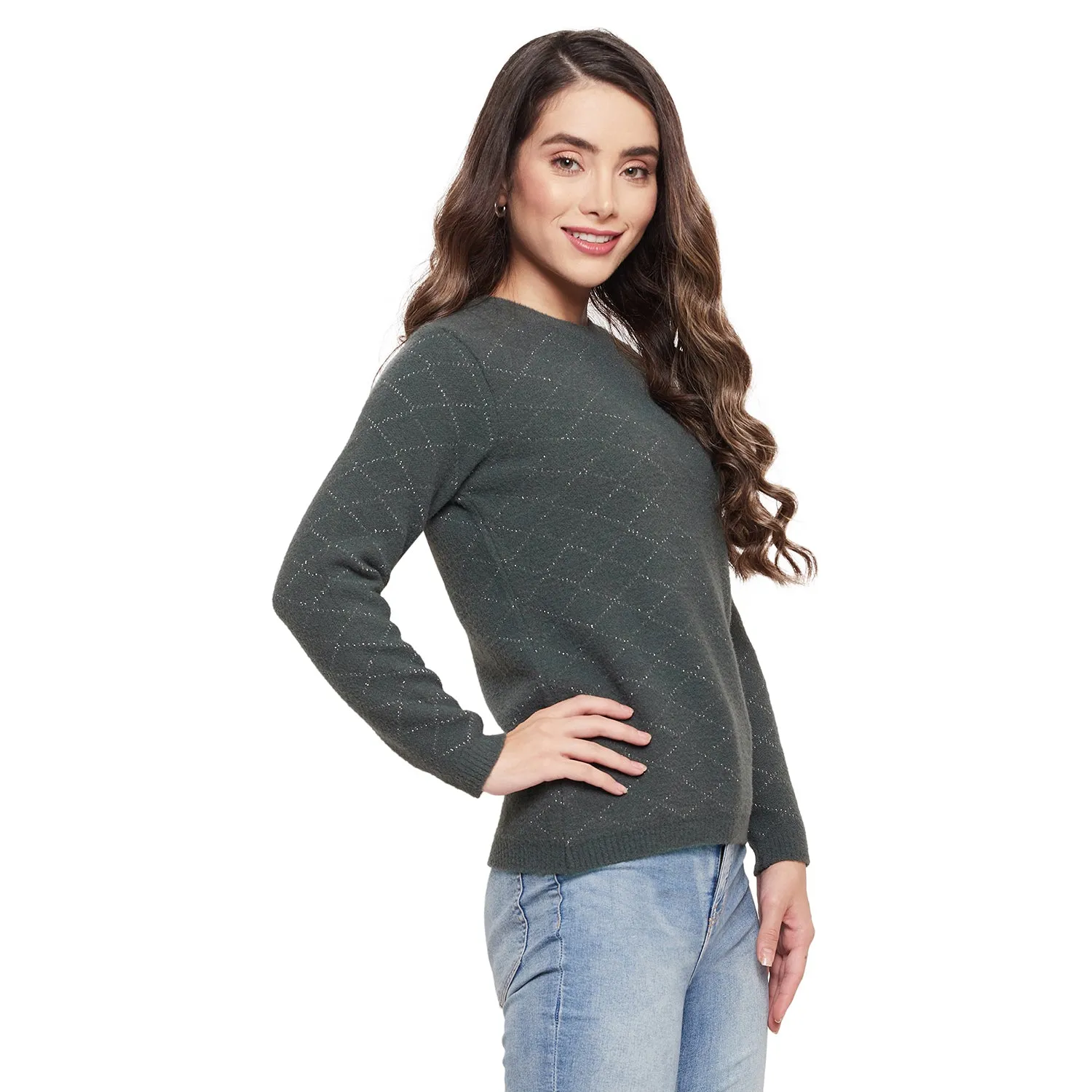 Duke Stardust Women Round Neck Pullover (SDS996)