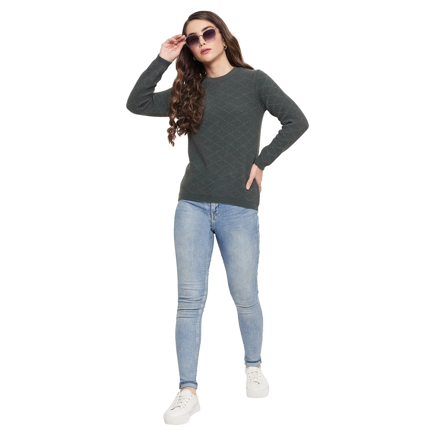 Duke Stardust Women Round Neck Pullover (SDS996)