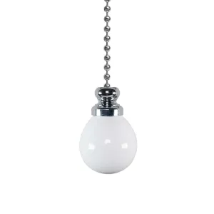 ElekTek Light Pull Chain Ball With 80cm Matching Chain