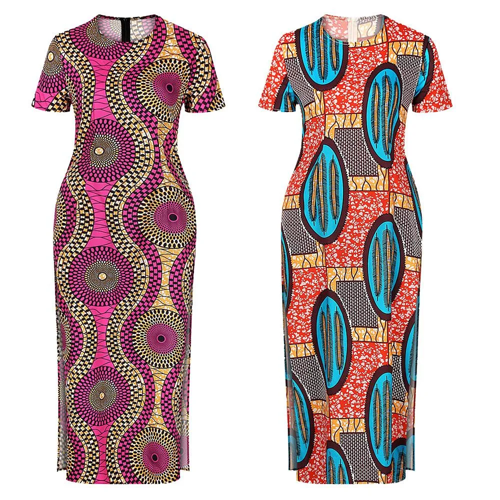 Ethnic Printed Dress (Multiple Colors)