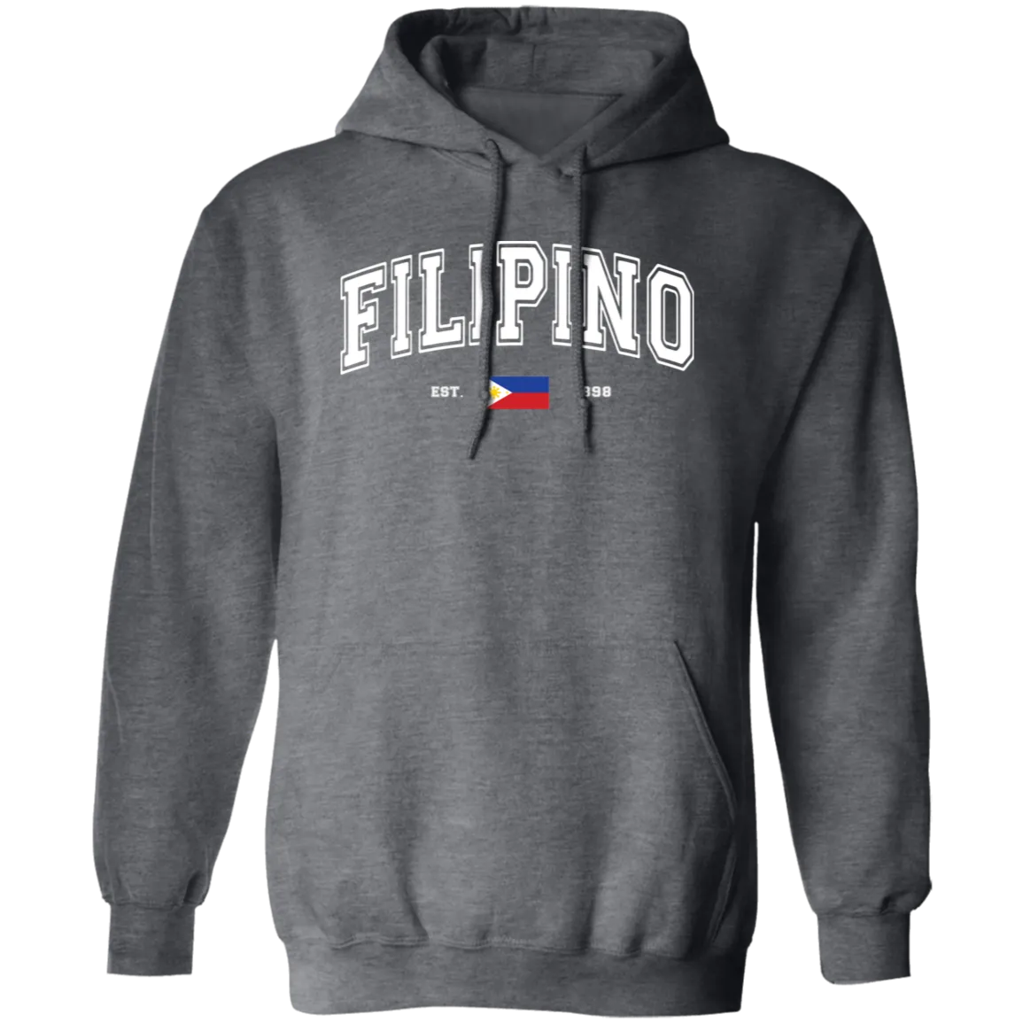 Filipino Est 1898 Unisex Pullover Hoodie