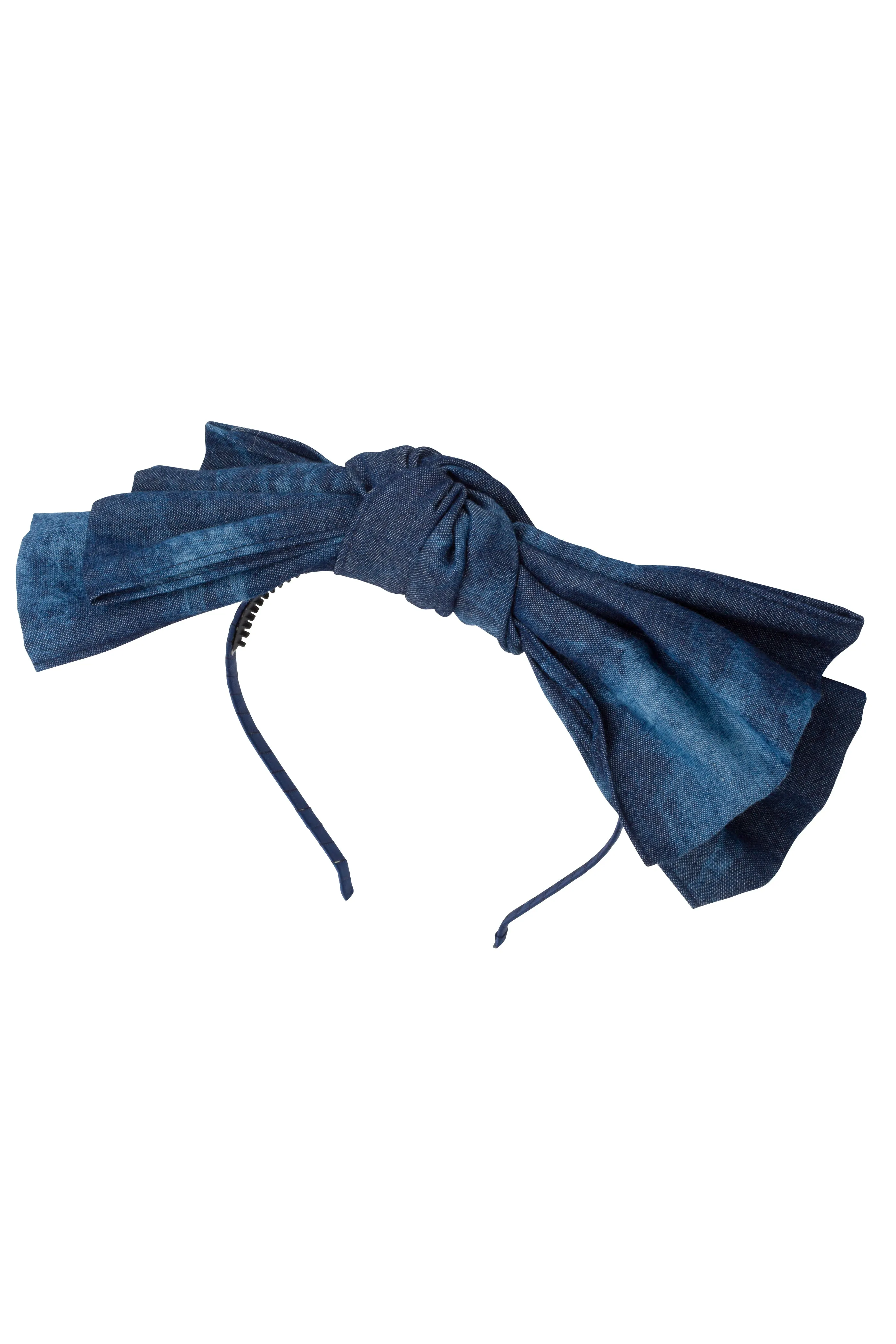 Floppy Denim Headband - Invisible Tye Dye