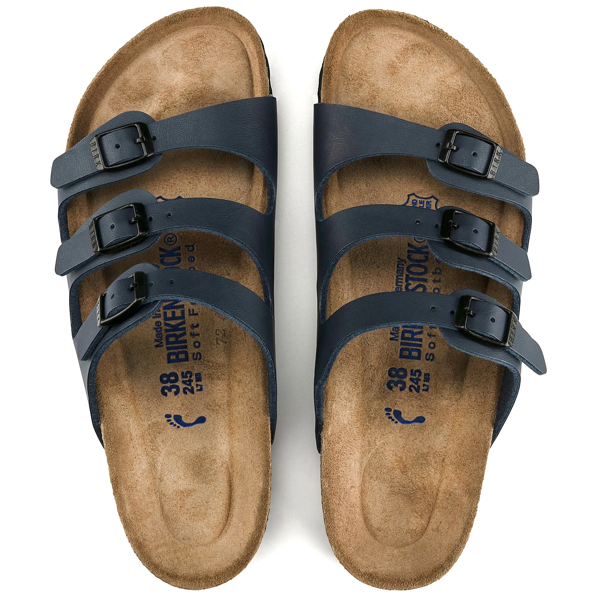 FLORIDA SOFT - NAVY - BIRKO-FLOR