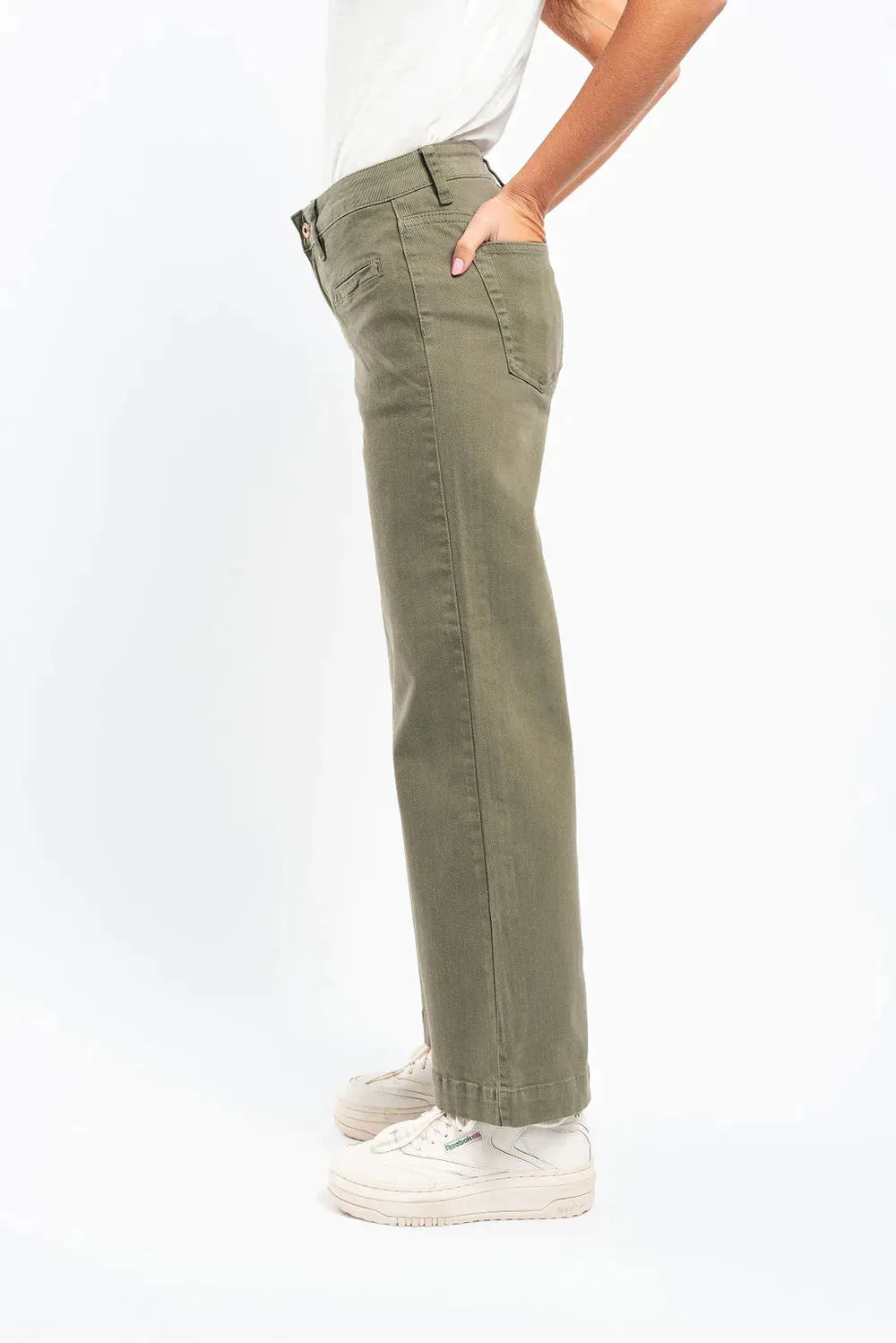 Freya Jean in Khaki