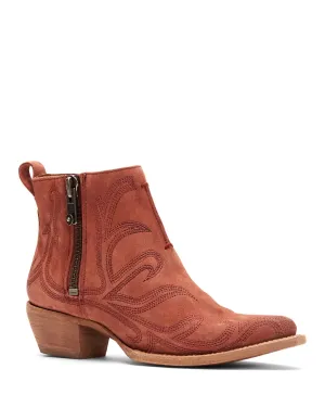 FRYE SACHA PRIMROSE SUEDE SHORTIE BOOTS