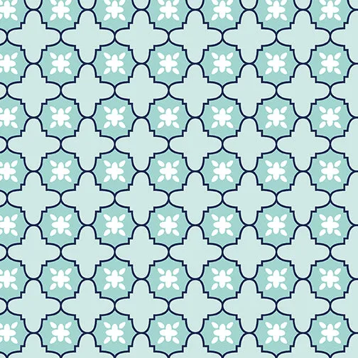 Gathering Tiles Aqua