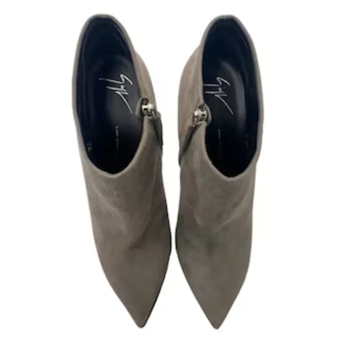 GIUSEPPE ZANOTTI EVA SUEDE ANKLE BOOTIES