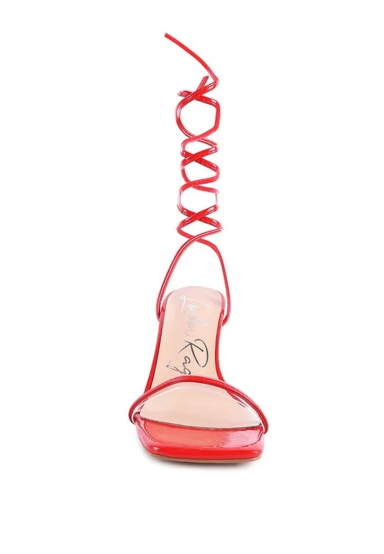 Goddess Lace-Up Sandals