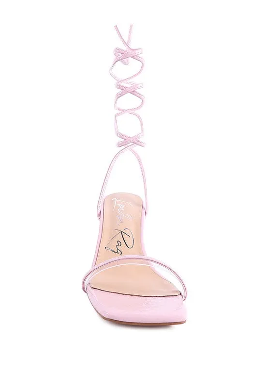 Goddess Lace-Up Sandals