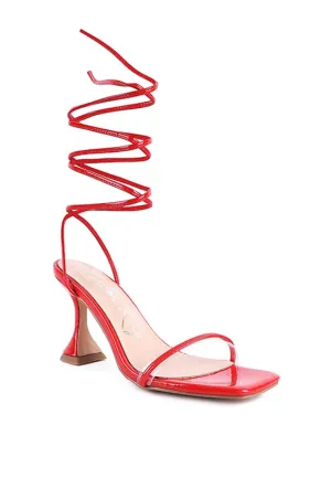 Goddess Lace-Up Sandals