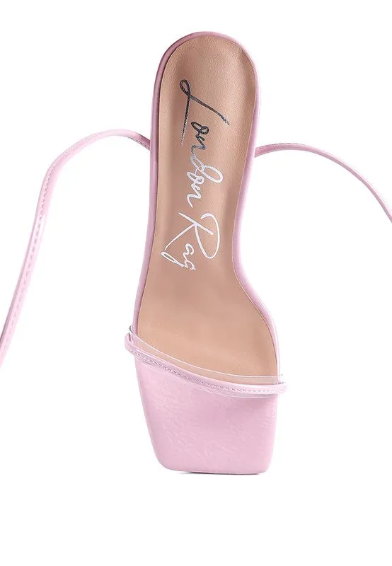 Goddess Lace-Up Sandals