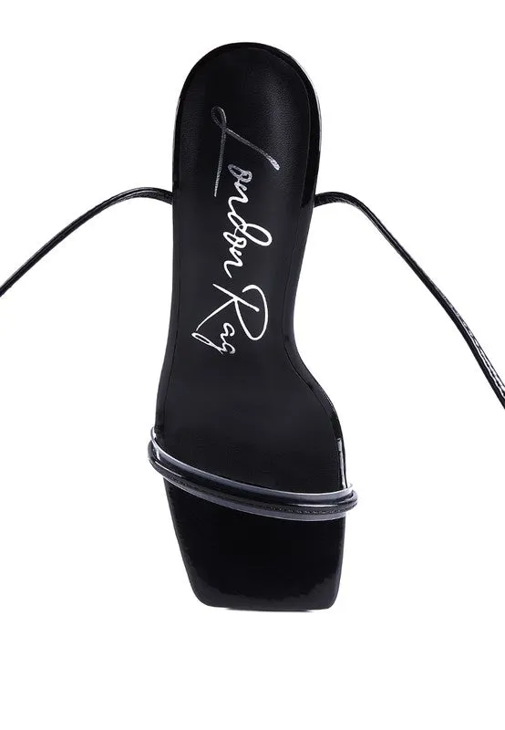 Goddess Lace-Up Sandals