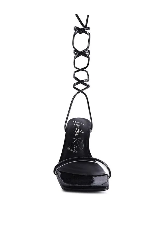 Goddess Lace-Up Sandals