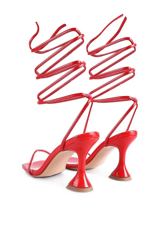 Goddess Lace-Up Sandals
