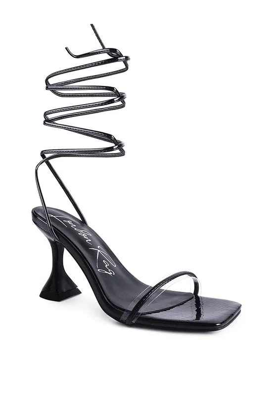 Goddess Lace-Up Sandals