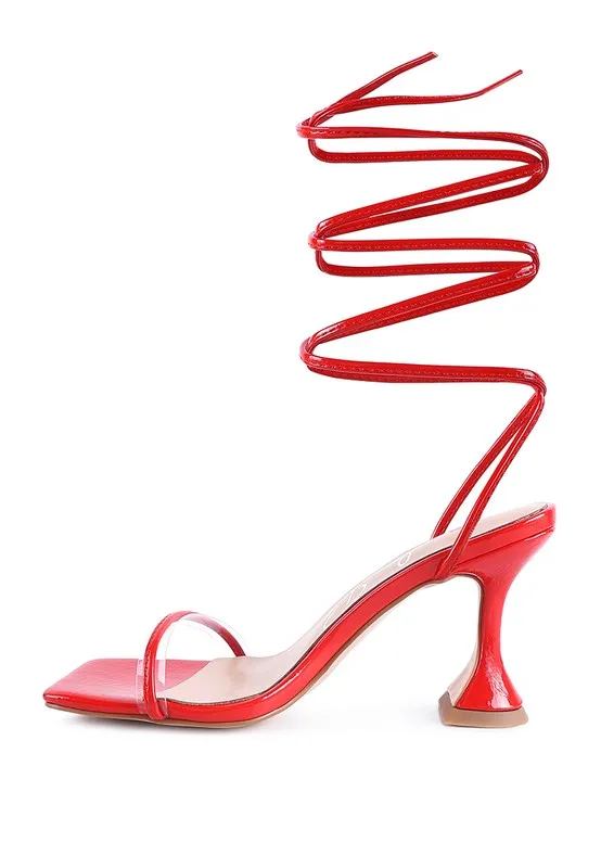 Goddess Lace-Up Sandals