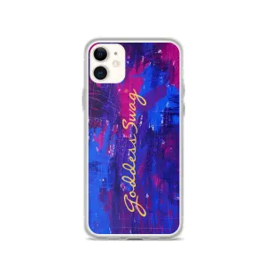 Goddess Swag™ Beautiful Blue Chaos iPhone Case