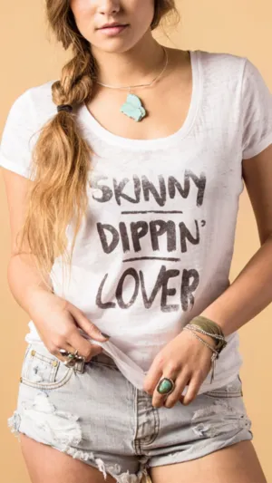 Golden Daze Skinny Dippin' Lover Tee