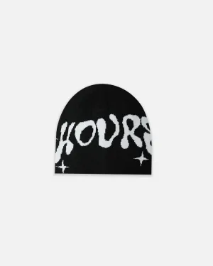 Graffiti Beanie - Black