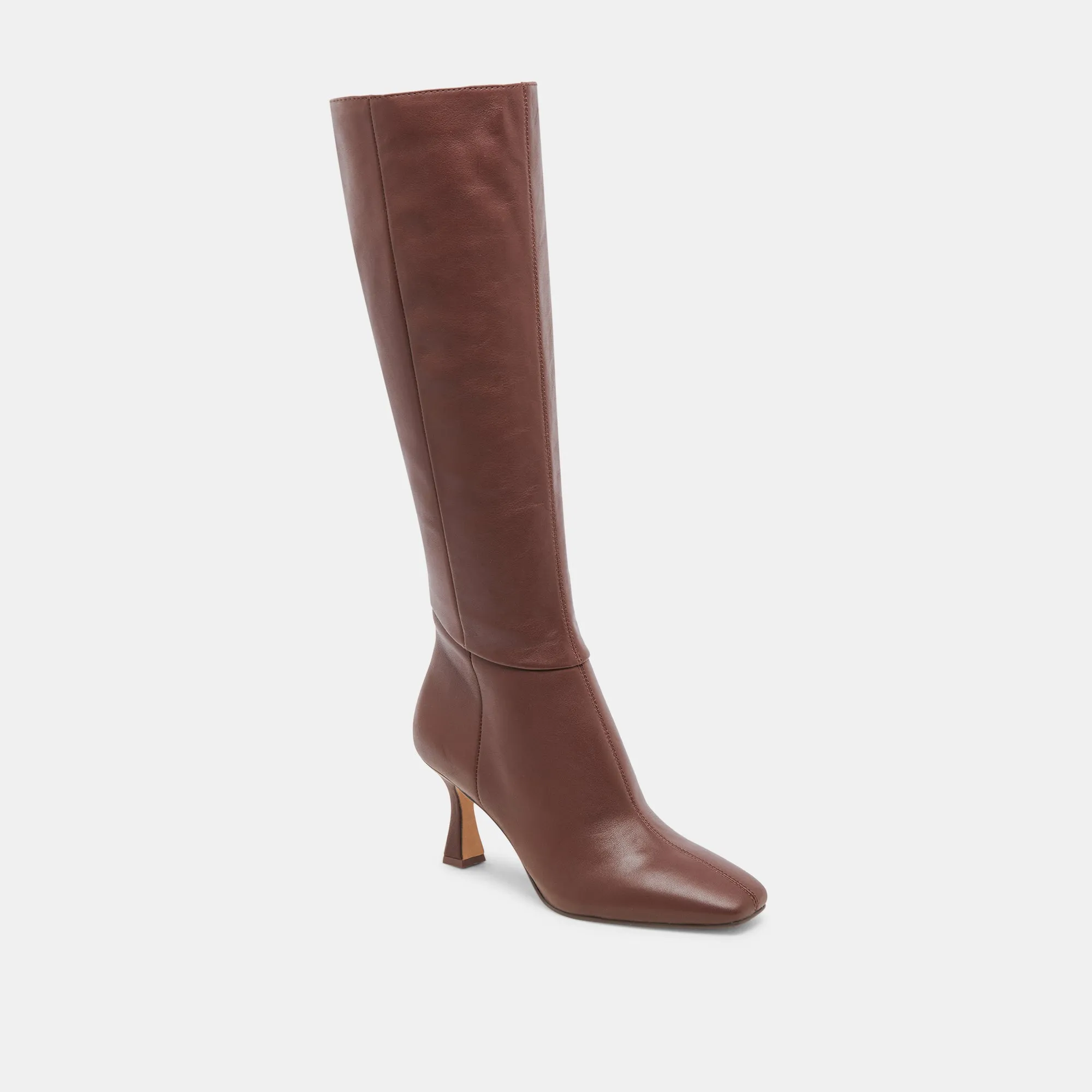 GYRA BOOTS CHOCOLATE LEATHER - re:vita