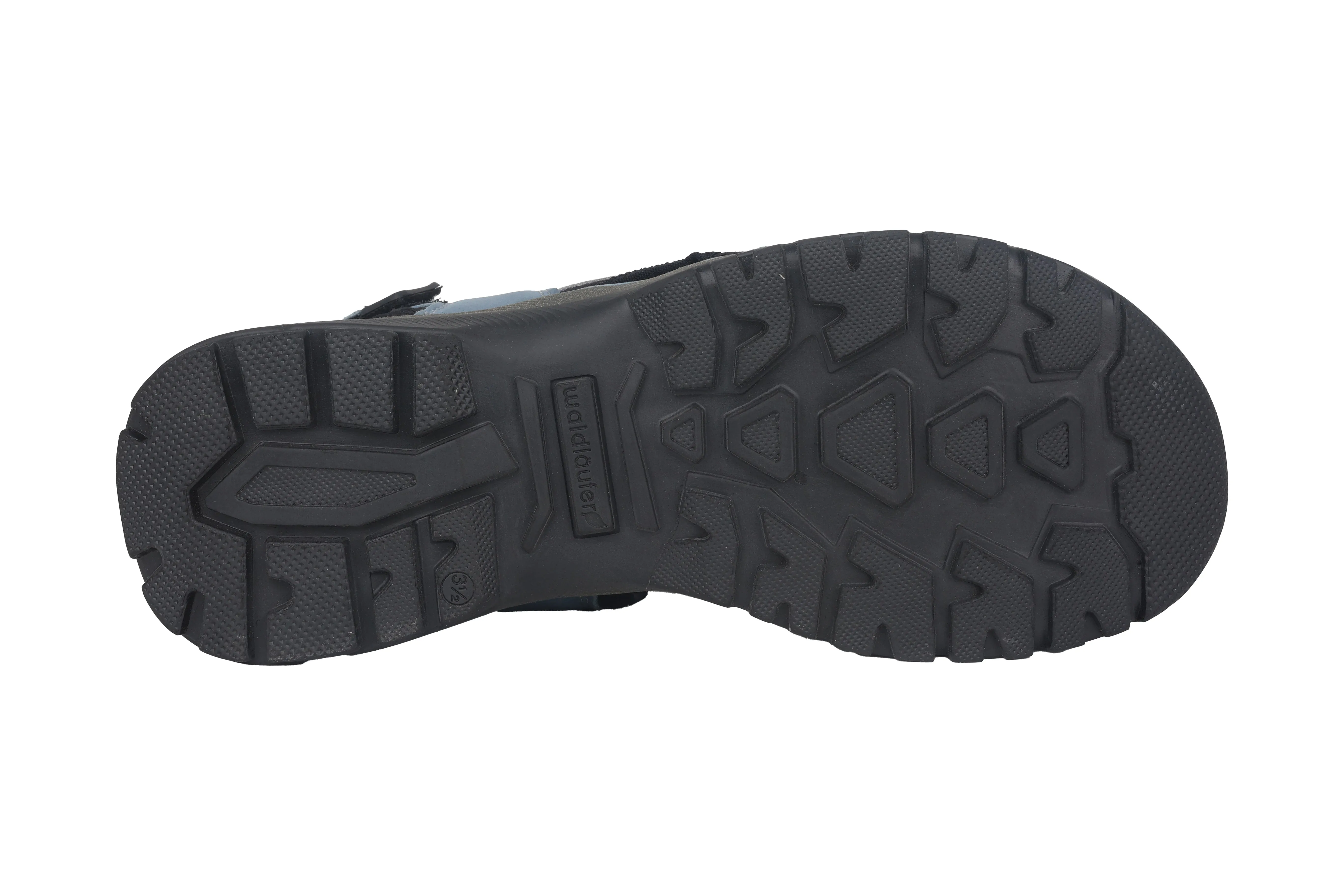 'H-Sora' women's wide fit (H) sandal - blue