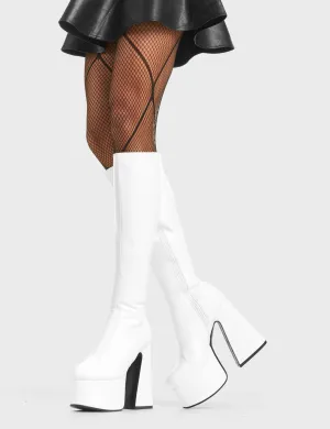 Hate You Platform Knee High Boots