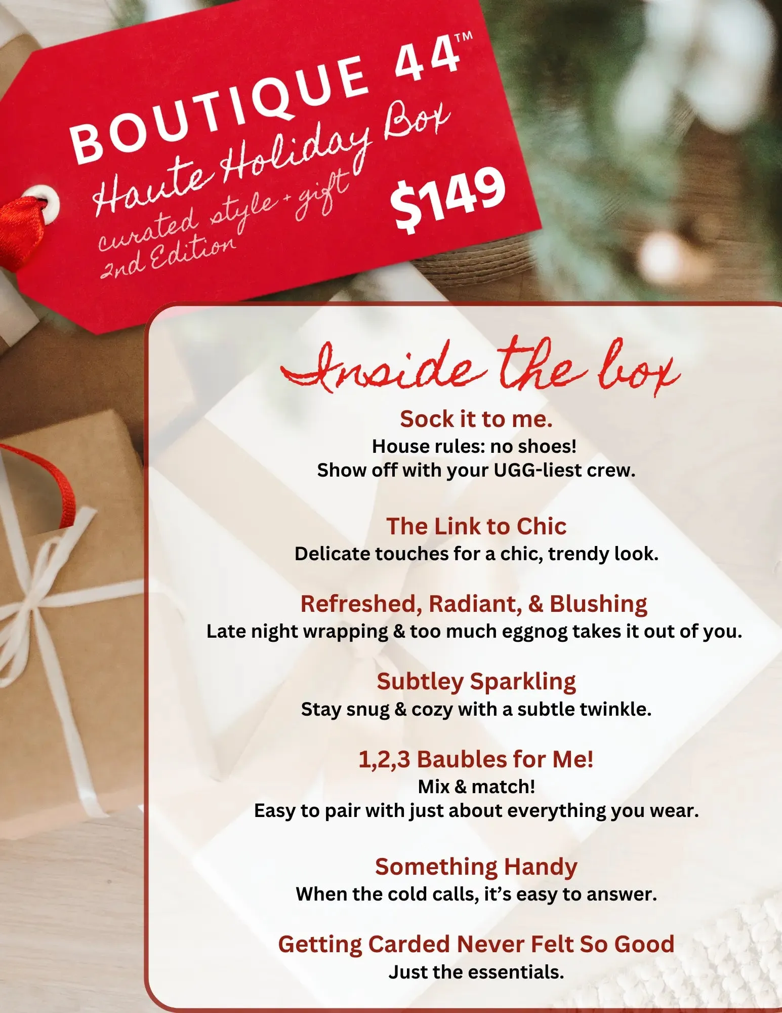 Haute Holiday Box