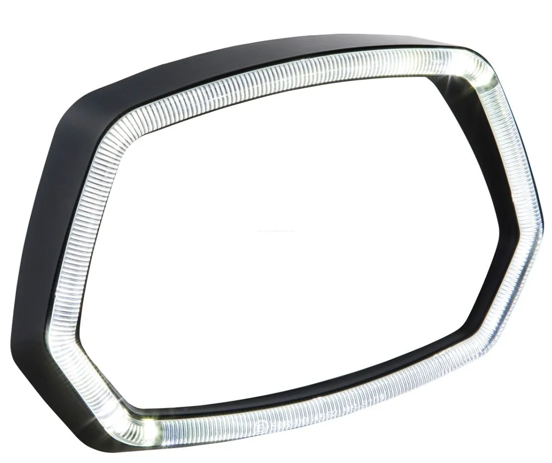Headlight Frame SIP LED illuminated Matt Black | Vespa Sprint 125-150cc ('13-'18)