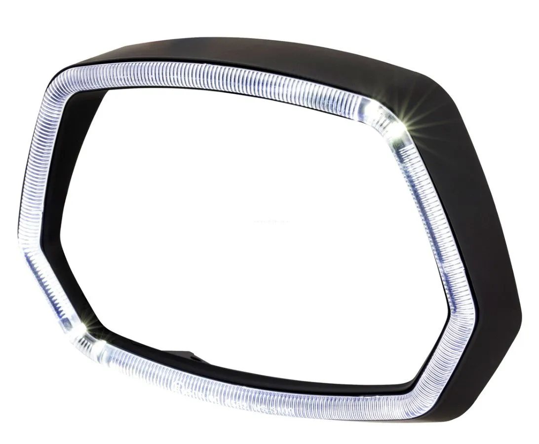 Headlight Frame SIP LED illuminated Matt Black | Vespa Sprint 125-150cc ('13-'18)