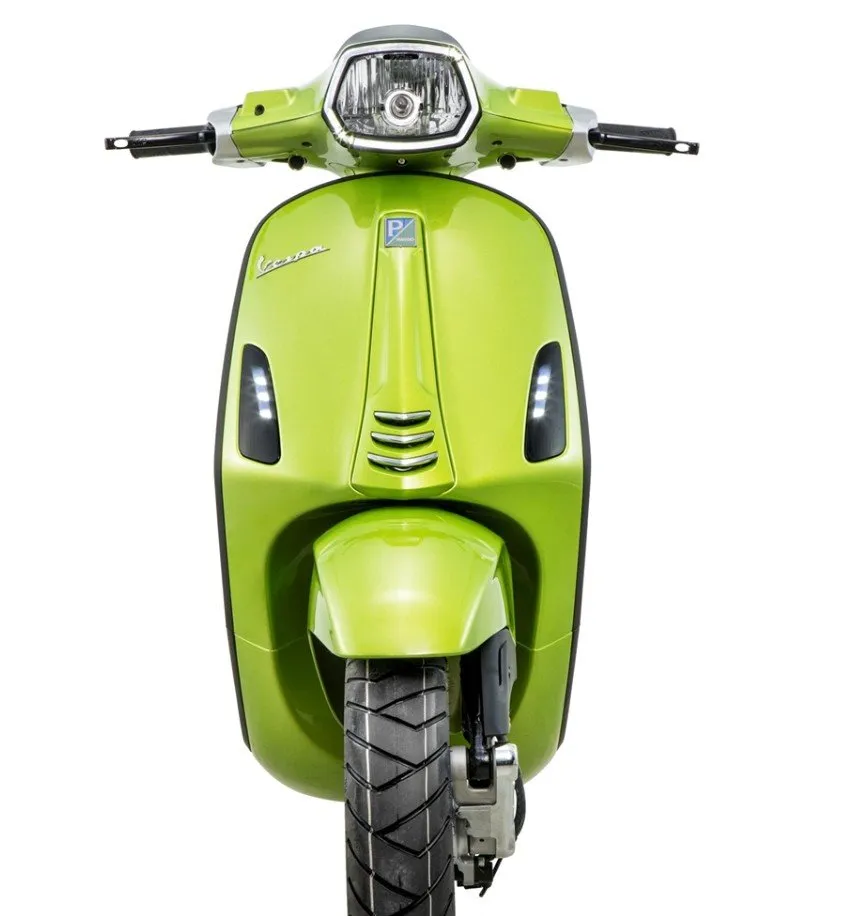 Headlight Frame SIP LED illuminated Matt Black | Vespa Sprint 125-150cc ('13-'18)