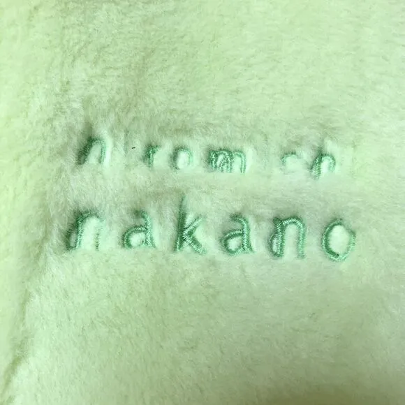 Hiromichi Nakano Vest Women’s Unisex Large Lime Green Cozy