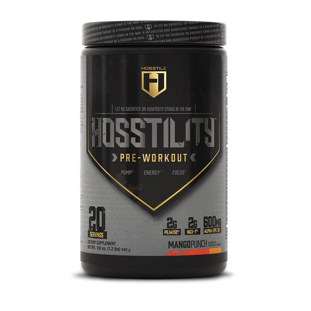 Hosstile Supplements Hosstility Pre Workout