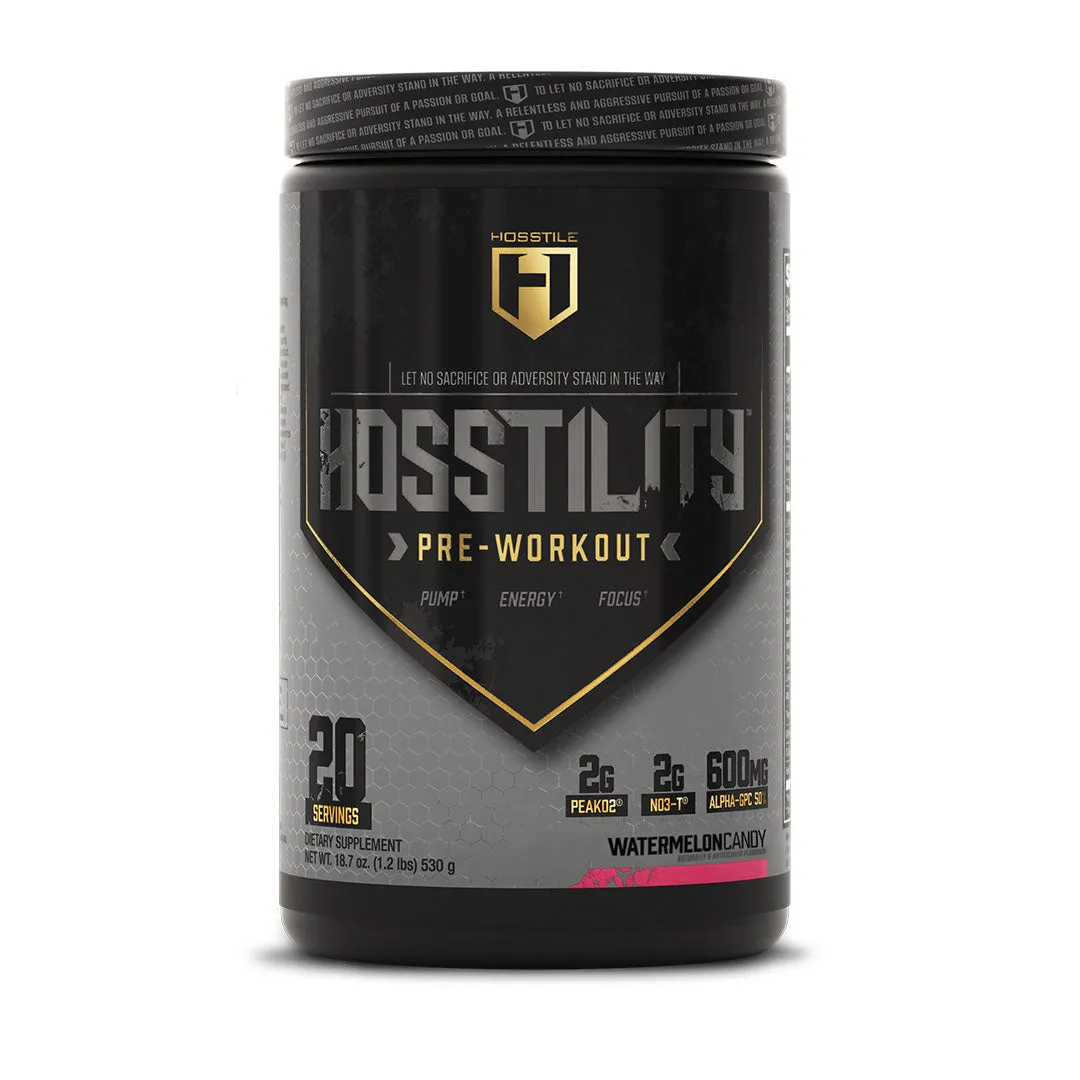 Hosstile Supplements Hosstility Pre Workout