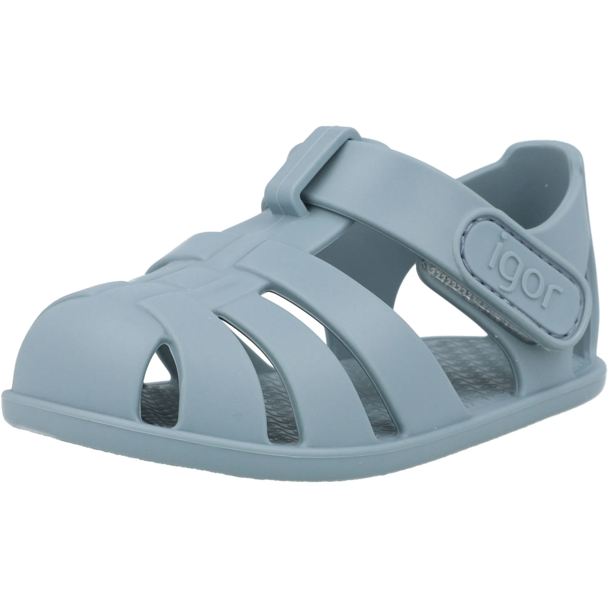 Igor Nemo Solid Blue Jelly Sandals