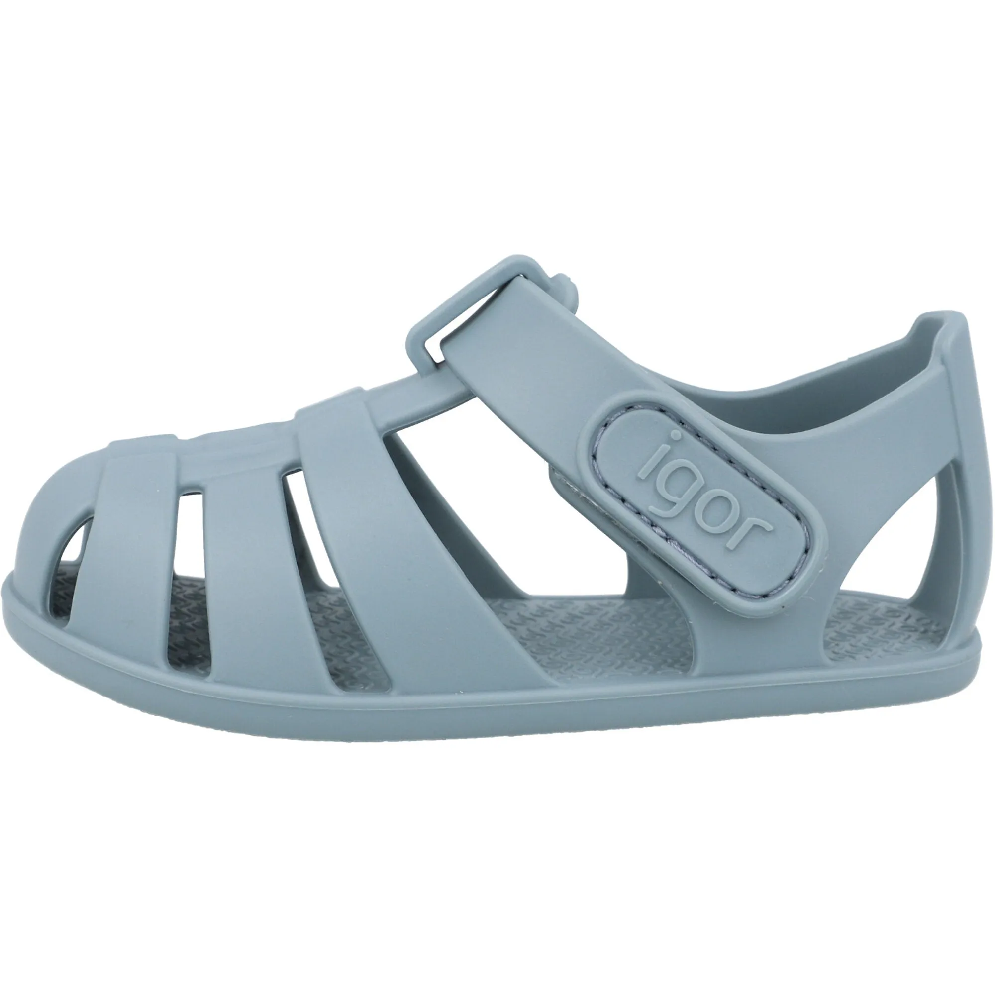 Igor Nemo Solid Blue Jelly Sandals