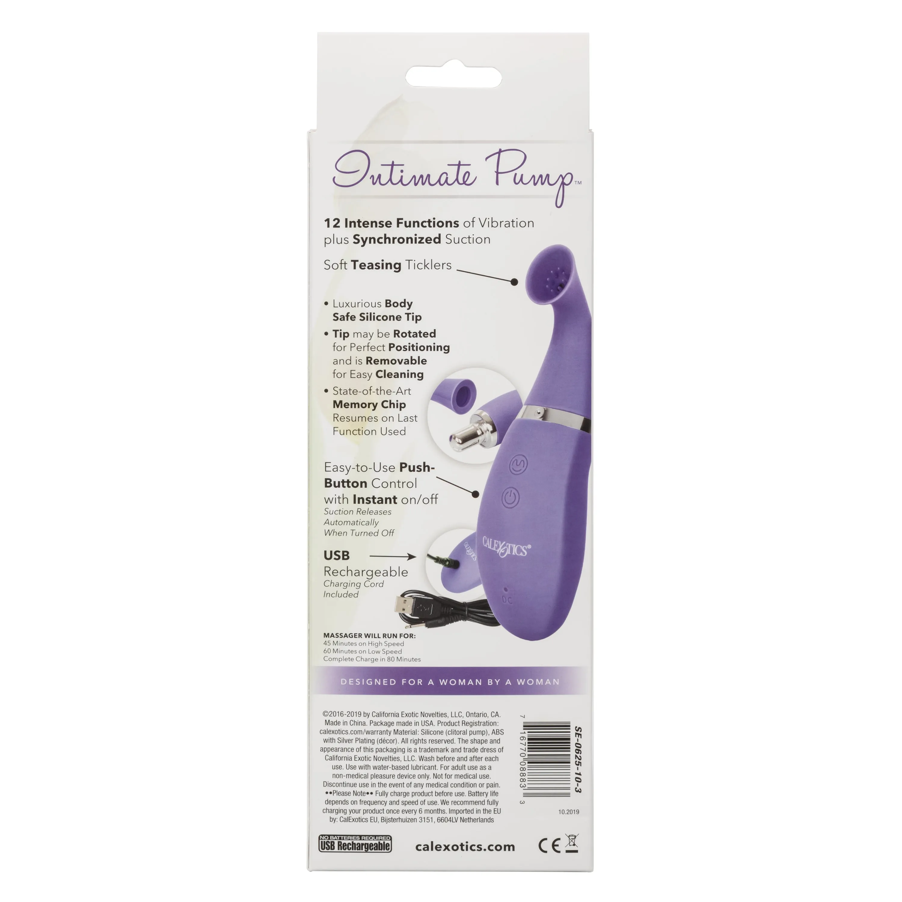 Intimate Pump™ Rechargeable Clitoral Pump