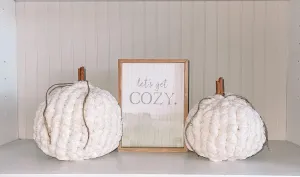 Ivory Pumpkins