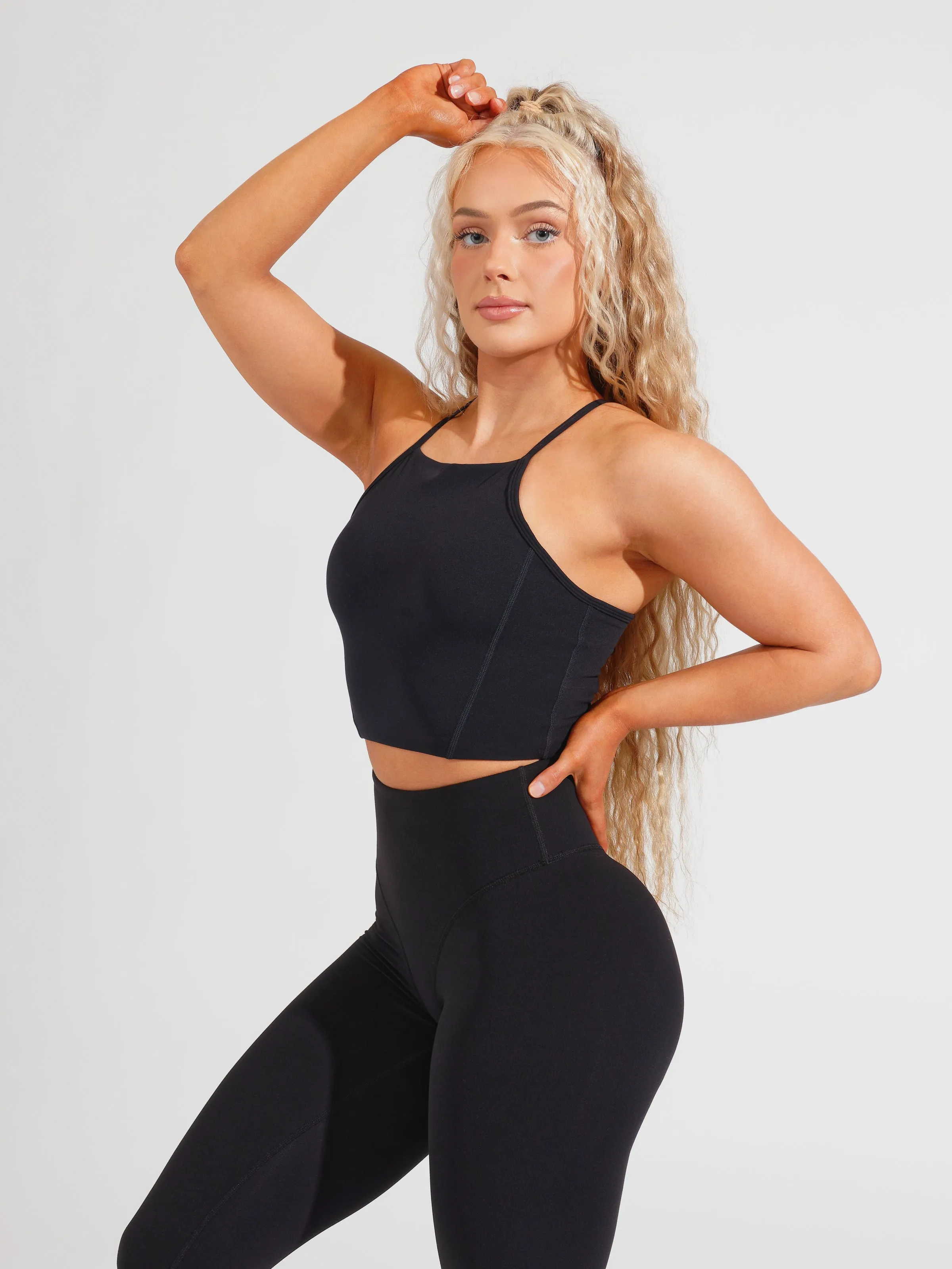 Ivy Crop - Onyx Black