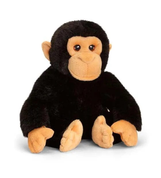 Keeleco Chimp Soft Toy - 18cm