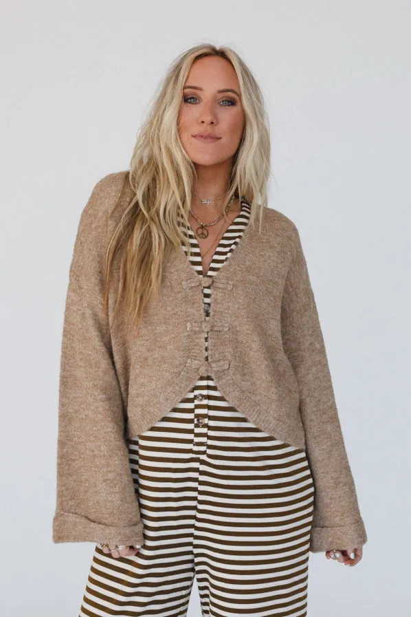 Kendra Coffee Cardigan