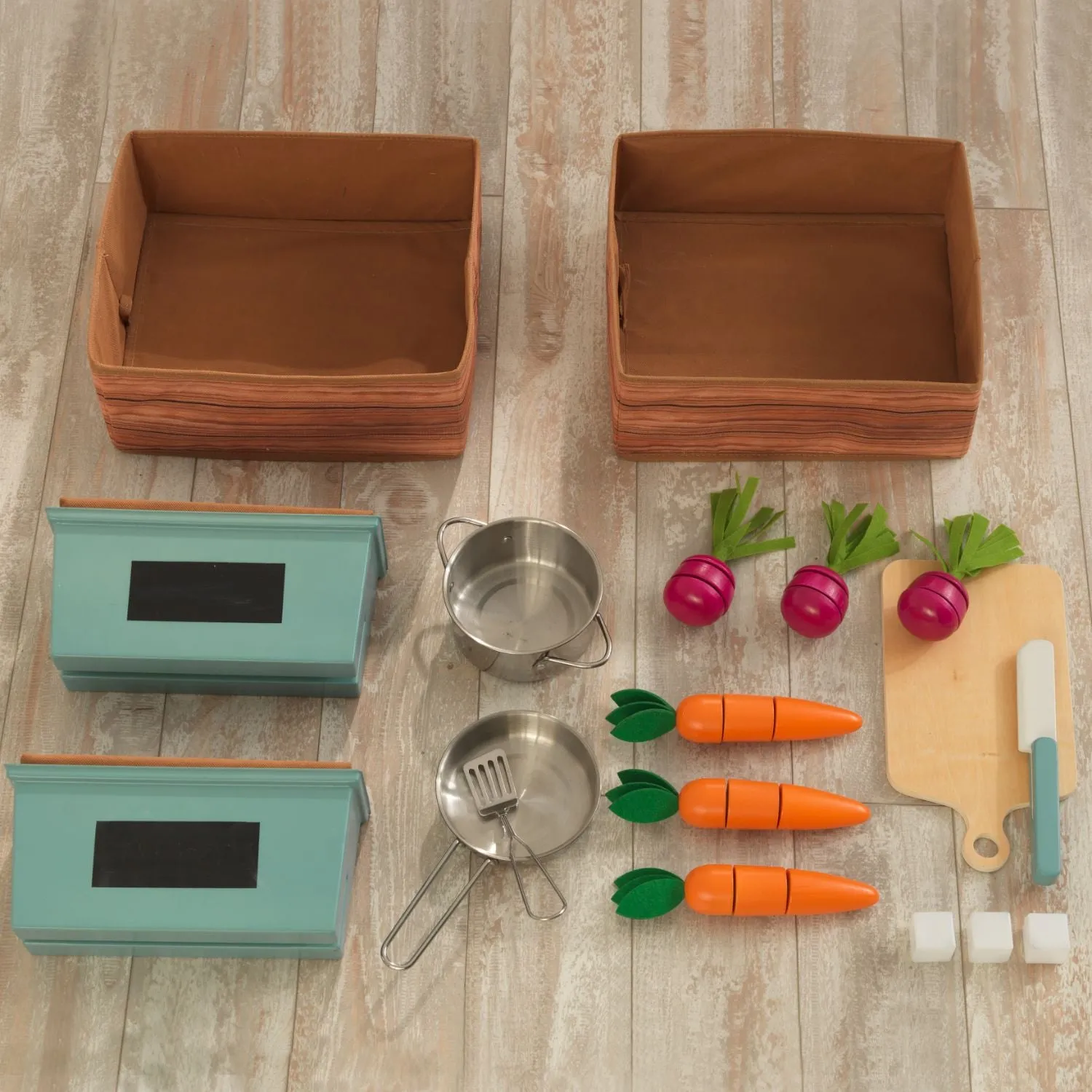 KidKraft Farm to Table Play Kitchen with EZ Kraft Assembly
